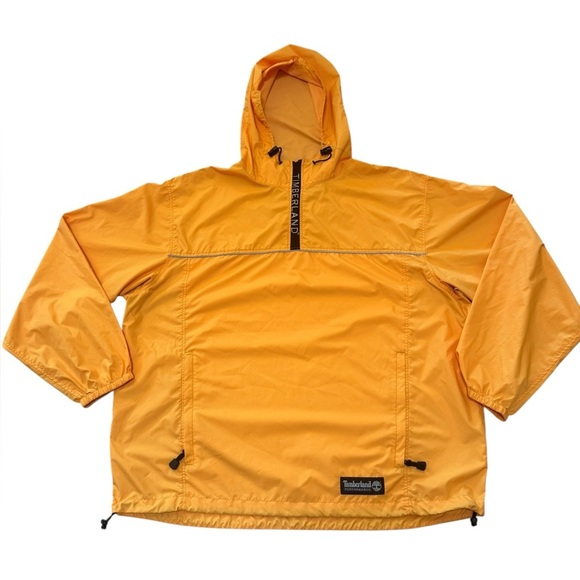 Timberland Performance Outdoor Streetwear Vtg Windbreaker Hoodie Track Jacket 2X - Picture 1 of 15